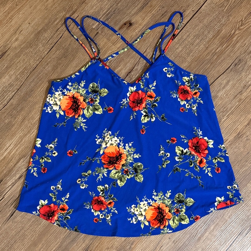 Papermoon Blue Floral Camisole